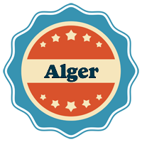 Alger labels logo