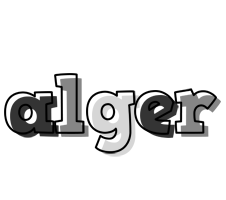 Alger night logo