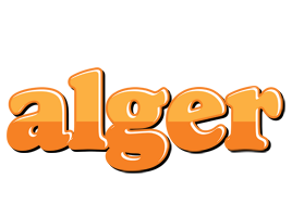 Alger orange logo