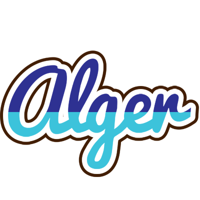 Alger raining logo