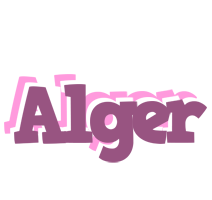 Alger relaxing logo