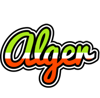 Alger superfun logo