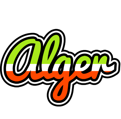 Alger superfun logo