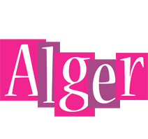 Alger whine logo