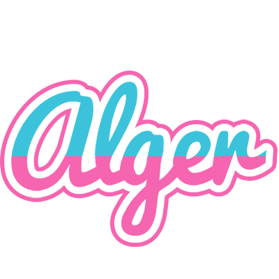 Alger woman logo