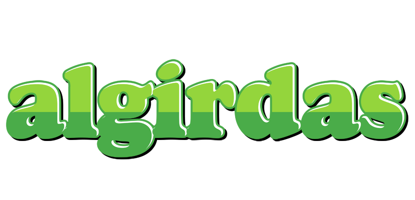 Algirdas apple logo