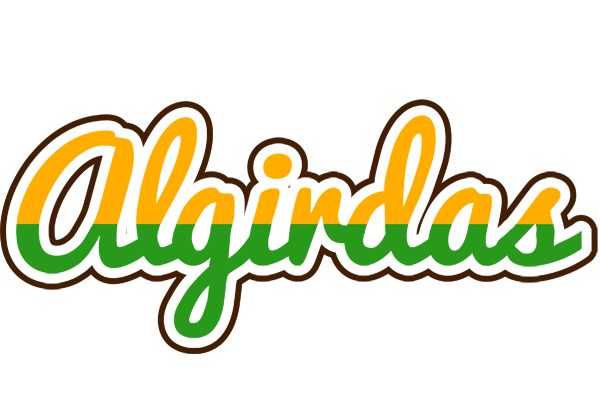 Algirdas banana logo