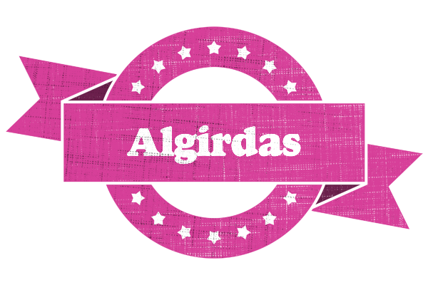 Algirdas beauty logo