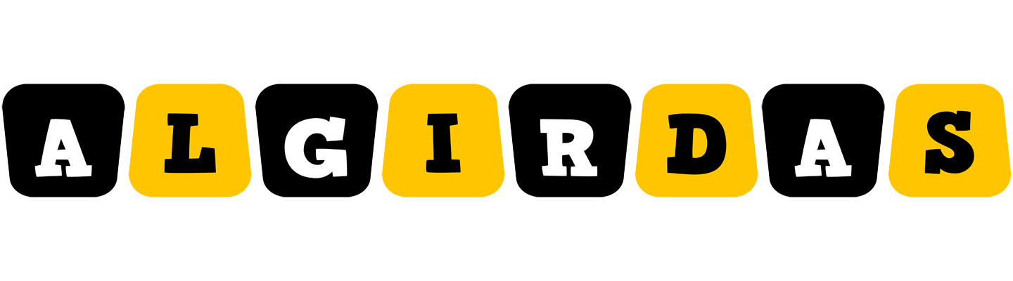 Algirdas boots logo
