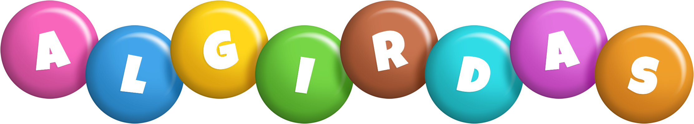 Algirdas candy logo