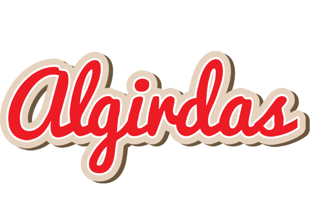 Algirdas chocolate logo