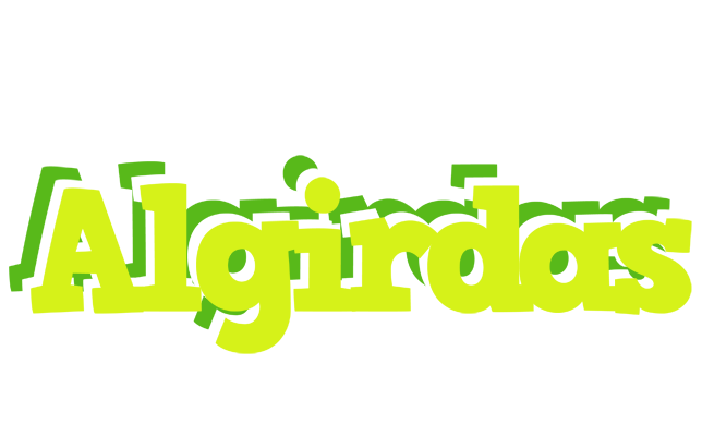 Algirdas citrus logo