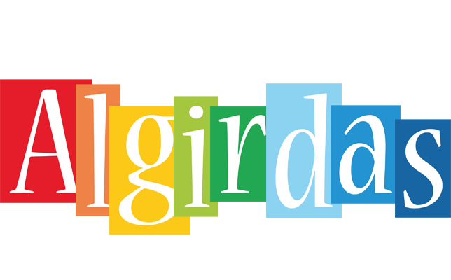 Algirdas colors logo