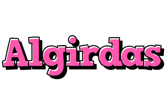 Algirdas girlish logo