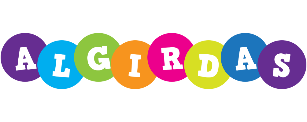 Algirdas happy logo