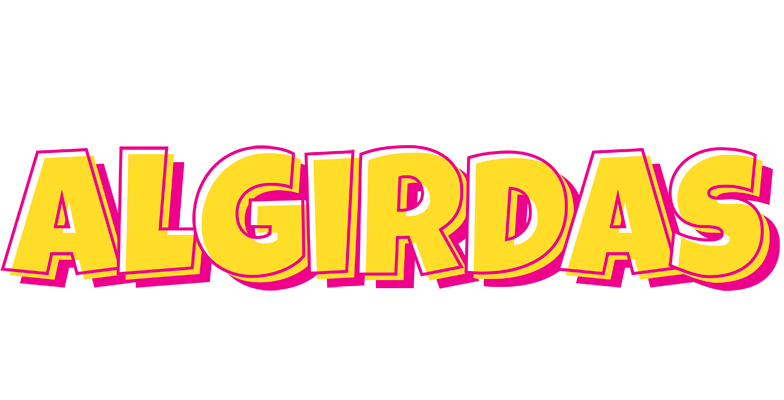 Algirdas kaboom logo