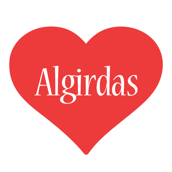 Algirdas love logo