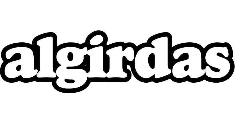 Algirdas panda logo