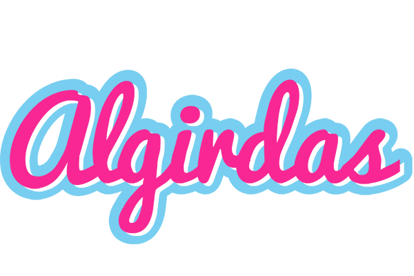 Algirdas popstar logo