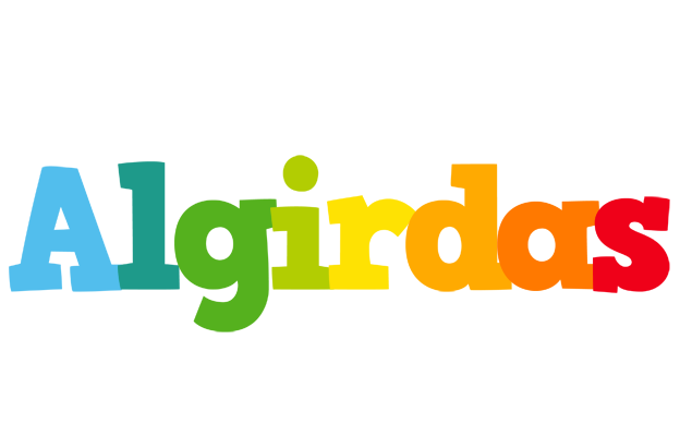 Algirdas rainbows logo