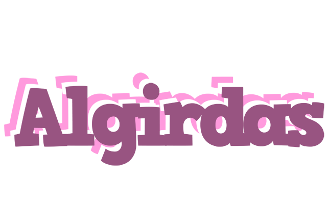 Algirdas relaxing logo