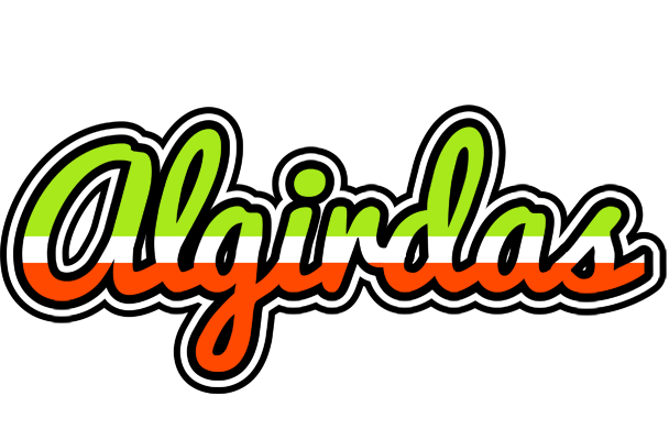 Algirdas superfun logo