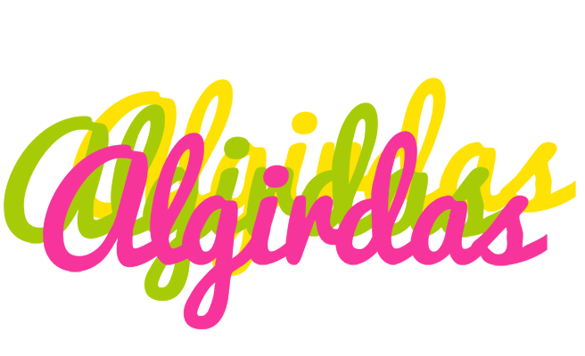 Algirdas sweets logo