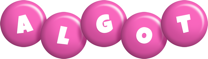 Algot candy-pink logo