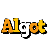 Algot cartoon logo