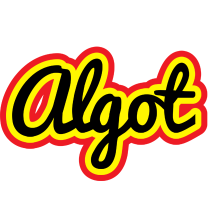 Algot flaming logo