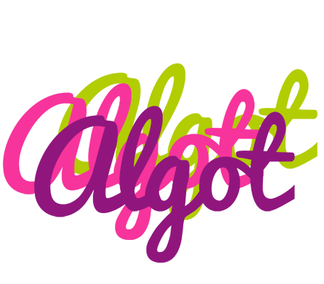 Algot flowers logo