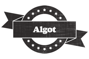 Algot grunge logo