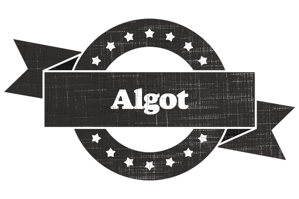 Algot grunge logo