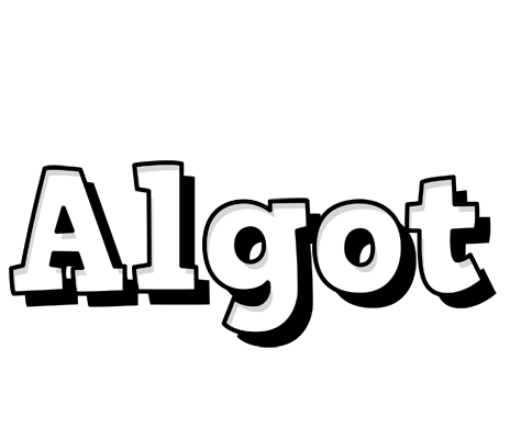 Algot snowing logo