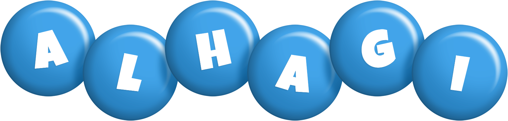 Alhagi candy-blue logo