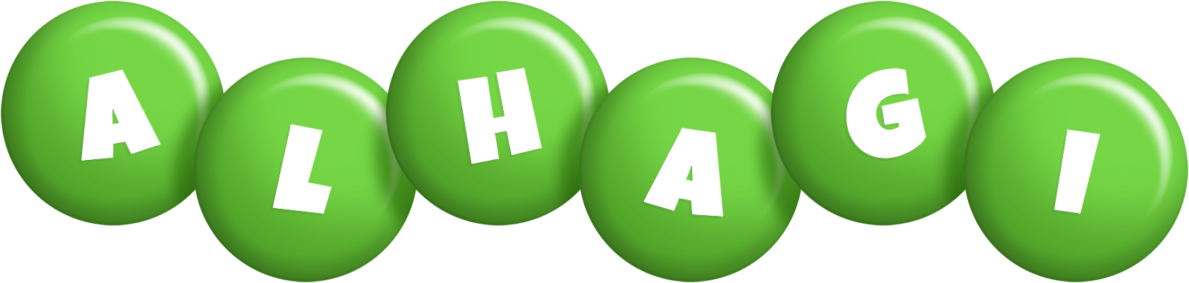 Alhagi candy-green logo