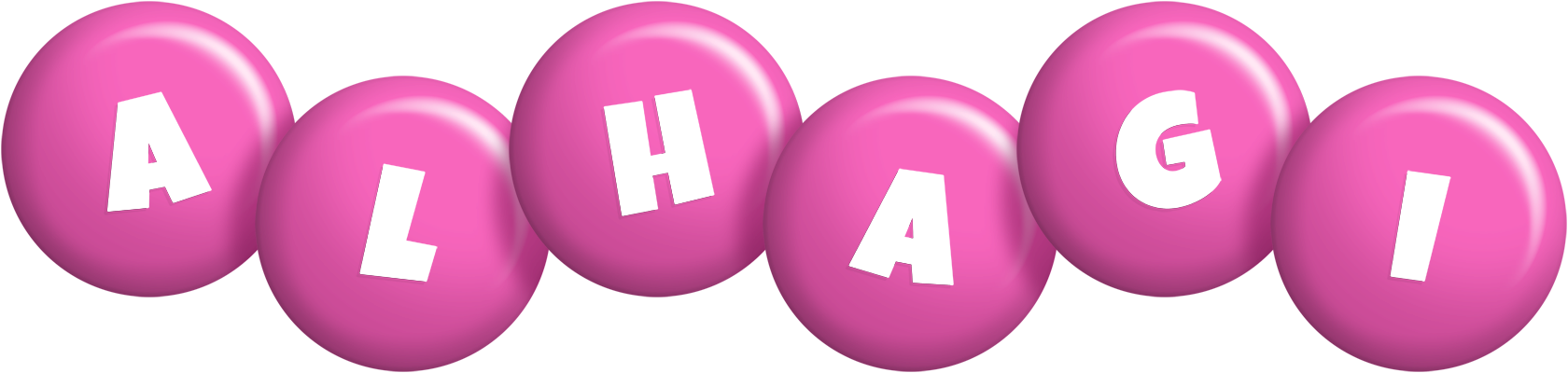Alhagi candy-pink logo