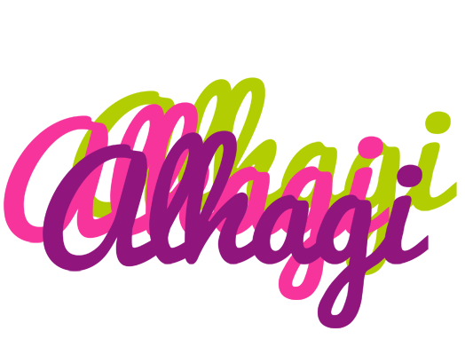 Alhagi flowers logo