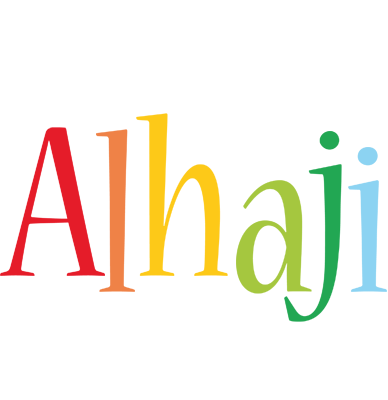 Alhaji birthday logo