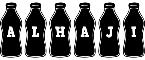 Alhaji bottle logo