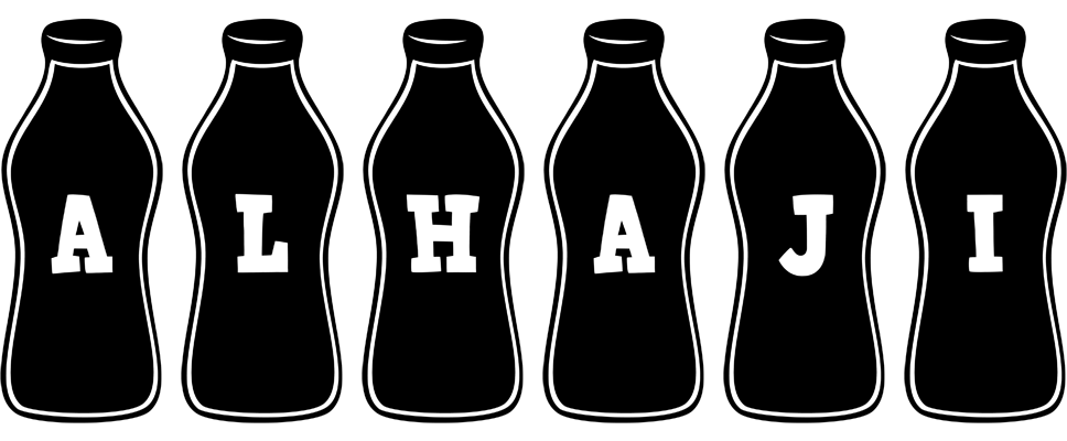 Alhaji bottle logo