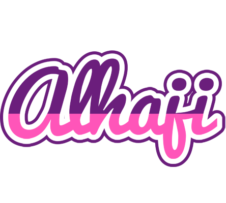 Alhaji cheerful logo