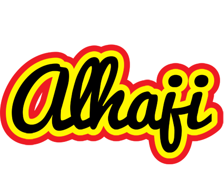 Alhaji flaming logo