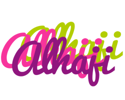 Alhaji flowers logo