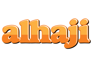 Alhaji orange logo