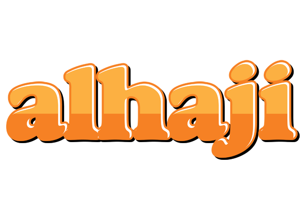 Alhaji orange logo