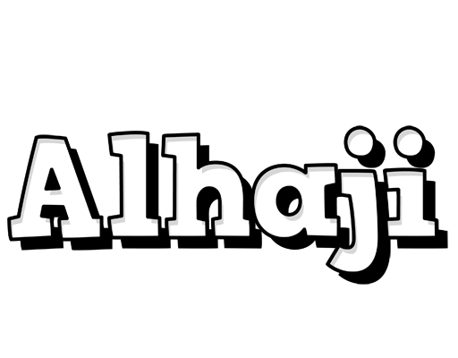 Alhaji snowing logo
