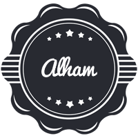 Alham badge logo