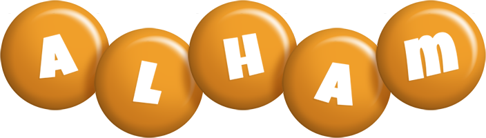 Alham candy-orange logo