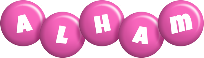 Alham candy-pink logo